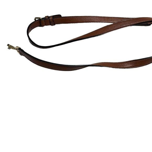 Calvin Klein Handbag/Tote Black/Brown Removable Brown Purse Business - Picture 7 of 13